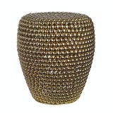 STOOL DOT BRASS - CHAIRS, STOOLS